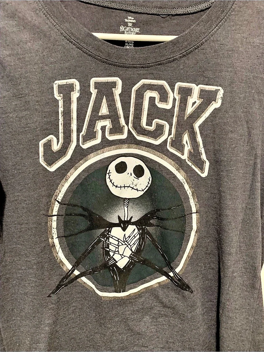 Disney The Nightmare Before Christmas Jack Junior XL Graphic Tee